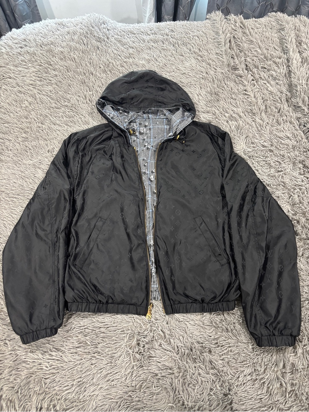 LV Reversible Monogram Windbreaker